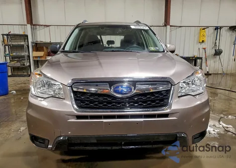 2015 Subaru Forester 2.5I Premium из США, поврежденный, VIN JF2SJAGCXFH418329